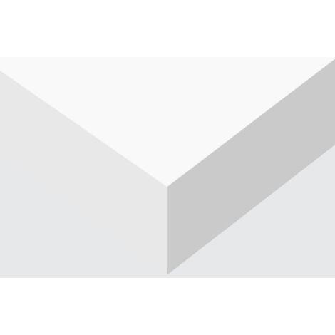 DIMEXACT - Papier peint autocollant blanc mat Eco - 122 cm x 10 m - En Rouleau