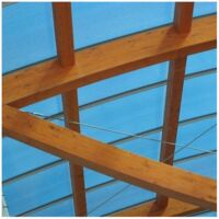 DIMEXACT - Film solaire argent effet miroir pour toit polycarbonate plexiglas - 152 cm x 2 m - En Rouleau