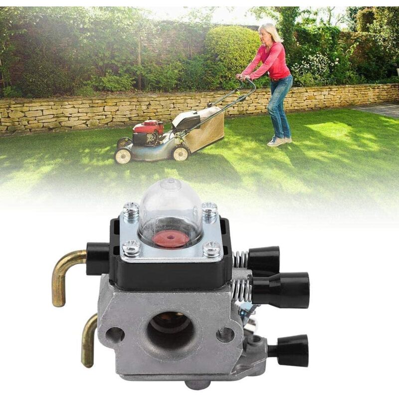 Kit de carburateur de Tondeuse à Gazon pour STIHL FS45C FS45L FS55 C FS55 T FC55 KM55R HL45 Comprend Un Ensemble Complet d'accessoires de carburateur