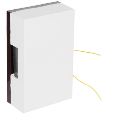 Eosnow – Sonnette filaire mécanique – Coque ABS ignifuge – Son clair jusqu'à 95 dB – Montage en surface rapide – Pour contrôle d'accès maison et hôtel