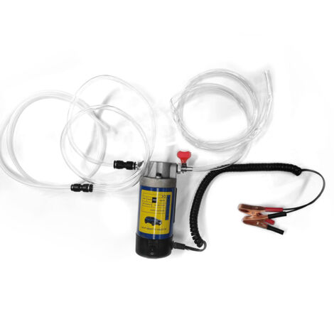 Decdeal – Pompe à huile électrique 12V 100W – Pompe à engrenages pour transfert d'huile – Débit 1-4 L/min – Installation rapide et simple