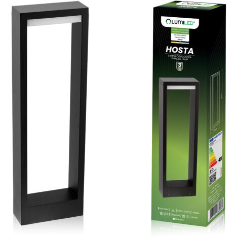 Gartenleuchte für den Außenbereich, stehend, LED, 10 W, HOSTA, 60 cm, LUMILED