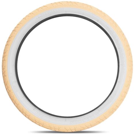 Fahrradreifen 16 Zoll 16x1,75 44-305 weiß beige