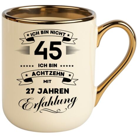 Taza divertida, regalo para un 45 cumpleaños (1/3)