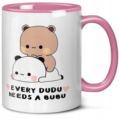 BUBU DUDU TASSE ALS GESCHENK FÜR EINEN LIEBEN MENSCHEN SCHÖNE ORIGINALGRAFIKEN