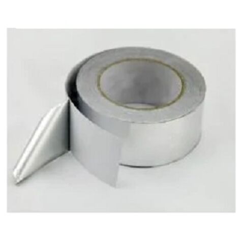 Hitzebeständiges Aluminiumband ROEOWENE Aluminiumband 50mm X 20m Selbstklebend - Hitzebeständiges Alu-Klebeband Für Dichtungen & Reparaturen Aluminiumband Selbstklebend