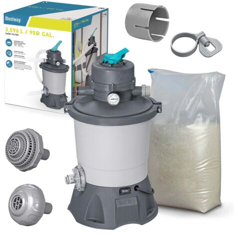 Sandpumpe 3028 l/h + Sand 25 kg Bestway 58515 (1/5)