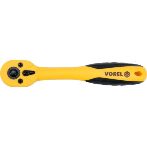 GEBOGENE, BESCHICHTETE RATSCHE 1/4"""" 53575 VOREL (1/5)