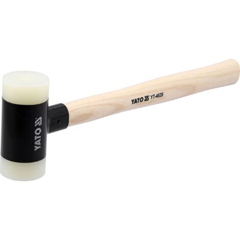 Schonhammer Kunststoff Hammer Ausbeulhammer Rückschlagfrei L 348 mm Ø 45 mm 490g (1/6)