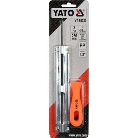 FÜHRUNG MIT FEILE ZUM SCHÄRFEN VON KETTEN 4,0 MM - YT-85030 (1/5)