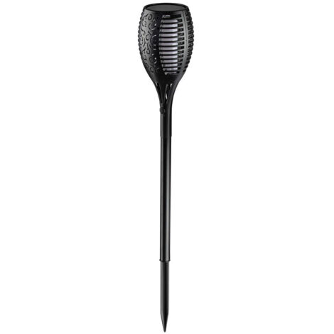 Solar-Gartenlampe, Flammeffekt mit LED (1/5)