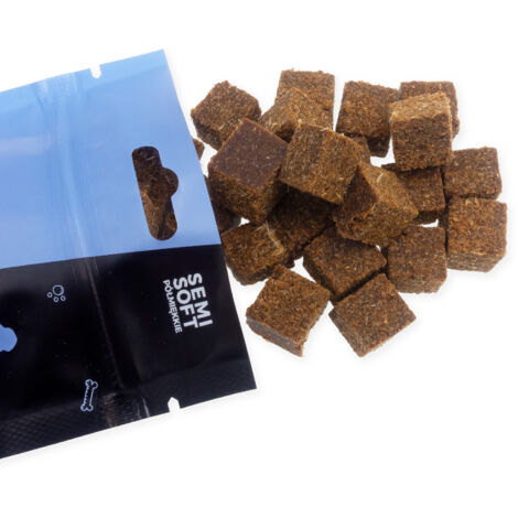 Entenfleisch-Trainer - Pansen und Geweih HALBWEICH GROSS - 150 g (1/3)