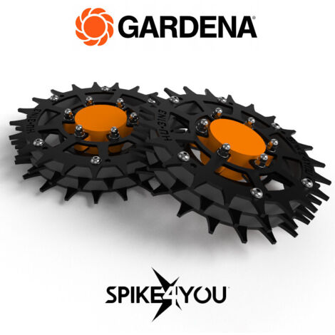 Räder für den GARDENA MINIMO Mähroboter, Edelstahl, 3 mm
