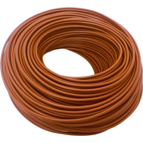 Installationskabel H07V-K (LgY) 1,5 mm² Litze braun 100 m (1/3)