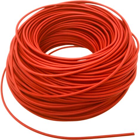 Installationskabel H07V-K (LgY) 1,5 mm² Litze rot 100 m (1/4)