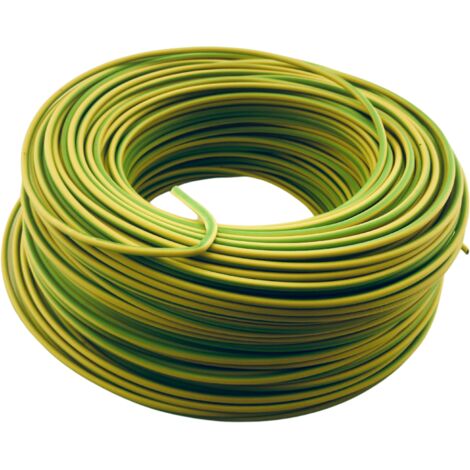 Installationskabel H07V-K (LgY) 1,5 mm² gelb-grüner Litzenleiter 100 m (1/3)