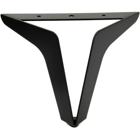 Loft-Möbelfuß, schwarz, Höhe 15 cm, für ein Ecksofa