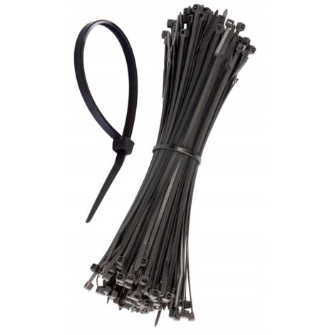 Kabelbinder 370 mm x 4,8 mm (LxB) - 100 Stück, schwarz bei
