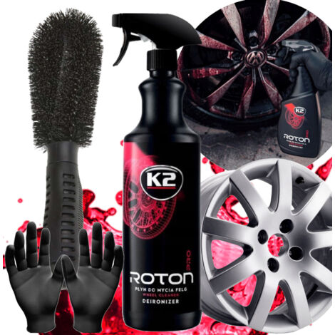 K2 ROTON PRO 1L BLOODY WHEEL DEIRONIZER FLÜSSIGKEIT + REINIGUNGSBÜRSTE