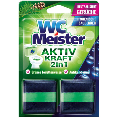 WC Meister Aktiv Kraft 2 in 1 Grunes 2x 50 g (1/2)