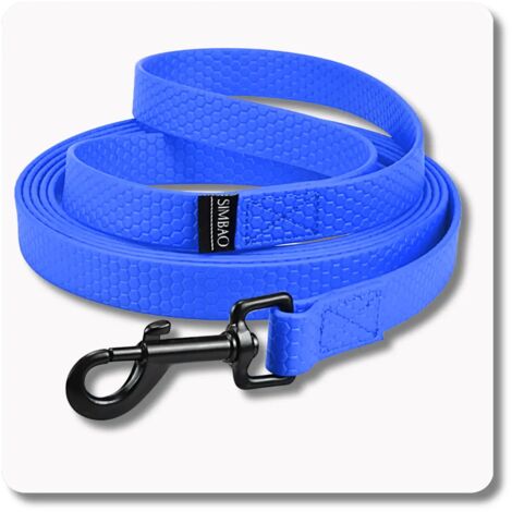 Wasserdichte BLAUE Leine – 3 m, 82 mm – Hund 25–50 kg