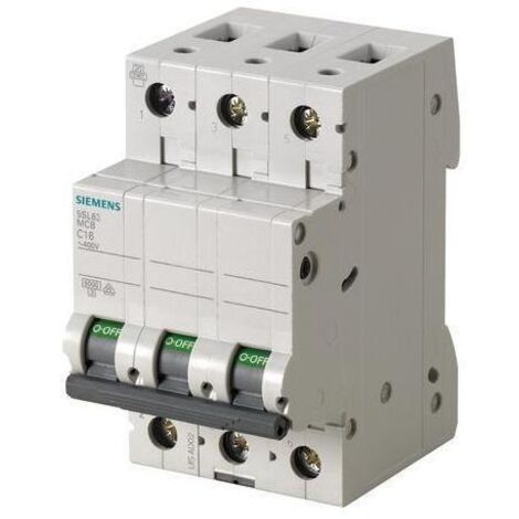 Siemens 5SL63327  Leitungsschutzschalter    3polig 32 A  400 V