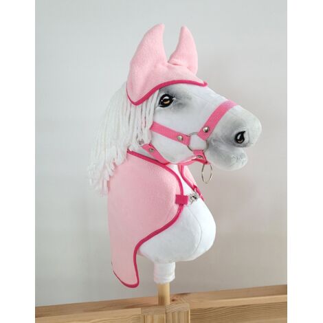 Hobby Horse A3 Set: Decke + Ohrenschützer - Hellrosa (1/5)