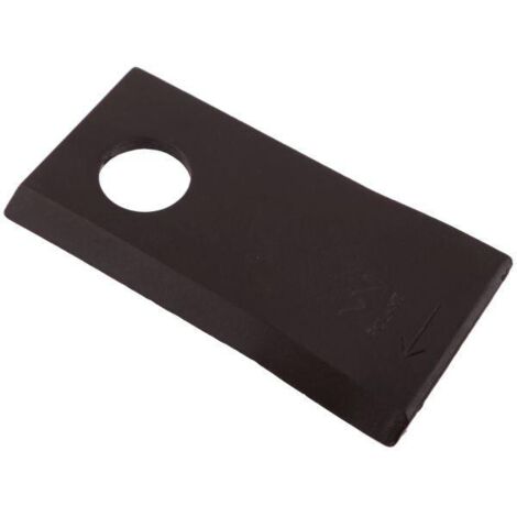 Rechtes Mähwerksmesser 96x48x4mm Loch 19 Anwendung 16503464 Deutz-Fahr Waryński (verkauft in 25 Stück) (1/2)