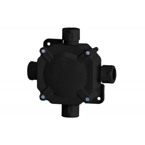 F11 hermetische Box mit Klemme - schwarz IP67 ONLINE (1/4)