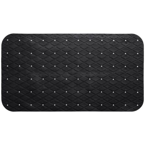 Anti-rutsch-teppich colorama 69x39cm schwarz - 5five