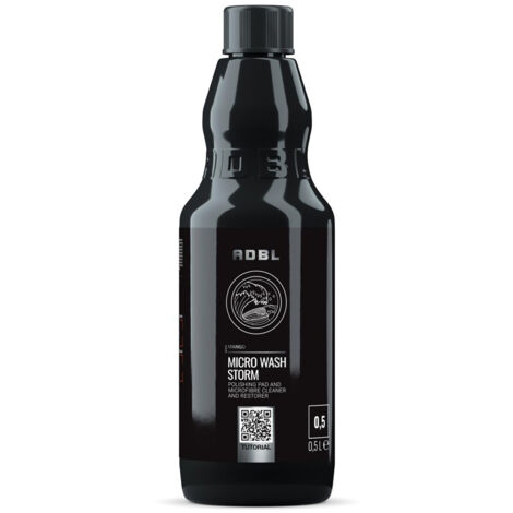 ADBL Micro Wash Storm 0,5 l zum Waschen von Mikrofasern und Reinigen von Polierpads