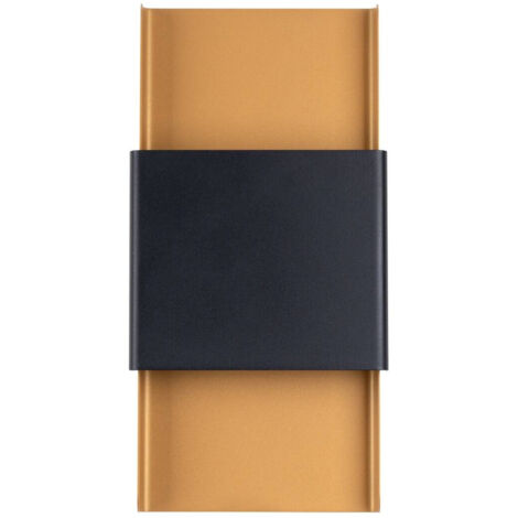 Durlin Wandleuchte in Gold/Schwarz (1/5)
