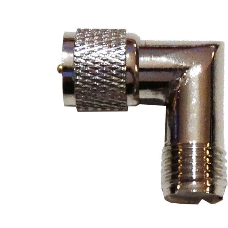 Antennenadapter Mini-UHF-Stecker / Mini-UHF-Winkelbuchse (1/3)