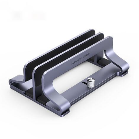 Ständerhalter, Laptopständer, Tablet, Aluminium, vertikal, Silber