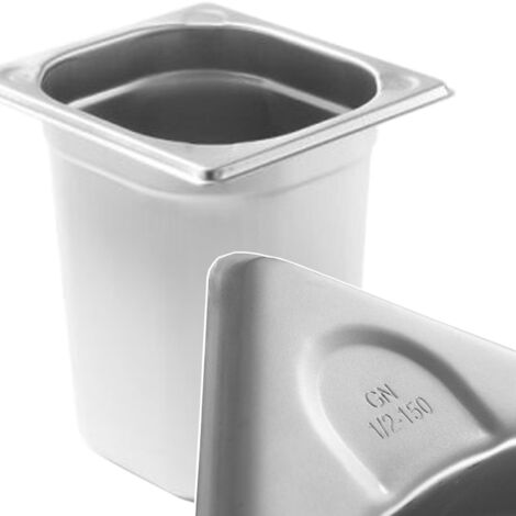 HENDI Gastronorm-Behälter 1/6, Kitchen Line, GN 1/6, 1,6L, (H)100mm