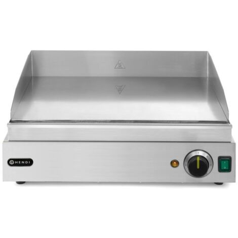 Profi Line Glatte Grillplatte für Dauerbetrieb 2400 W - Hendi 203149
