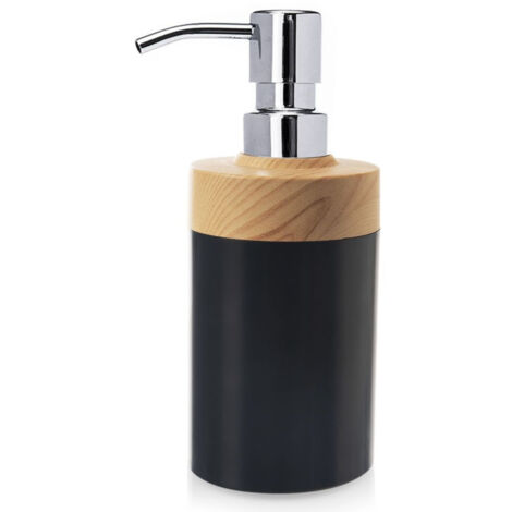 Schwarzer Seifenspender 380 ml (1/5)