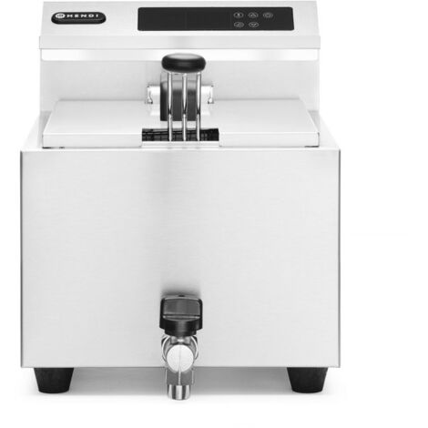 Digitale Paneelfritteuse von Mastercook mit Wasserhahn, 8 l, 3500 W