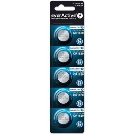 CR1620 everActive Lithiumbatterie 5 Stück. (1/2)