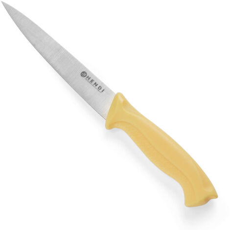 HACCP Geflügelfiletiermesser 300mm - gelb - HENDI 842539