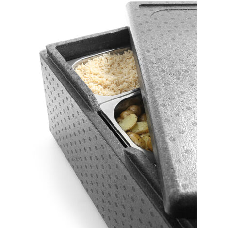 Produktbild von HENDI Thermobox 39L – Temperaturbeständig Von -20°C Bis +110°C, Für GN 1/1, Mit Griffen