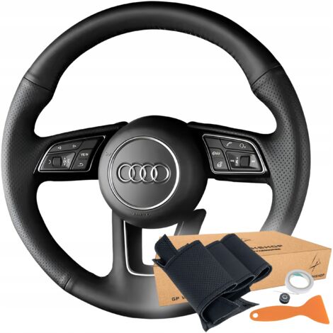 Lenkradbezug, Ziermuster für Audi A1 A3 A4 A5 S3 S4 S5 Q2 RS 4