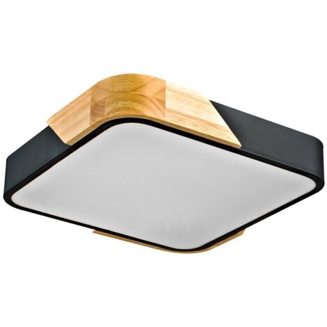 LED-Deckenleuchte 24W Santer PLF-13187-BK-WO Italux (1/3)