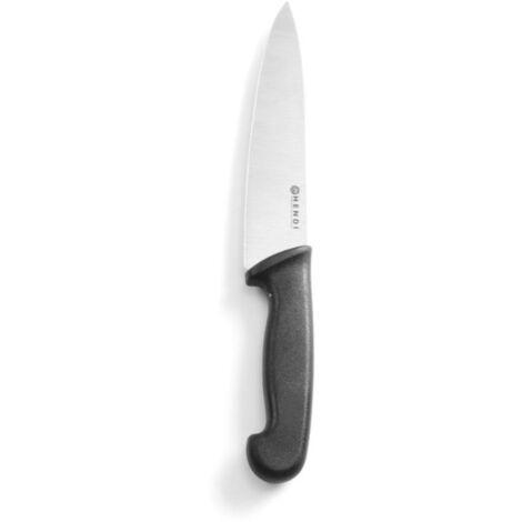 Professionelles schwarzes HACCP-Kochmesser 180 mm - Hendi 842607