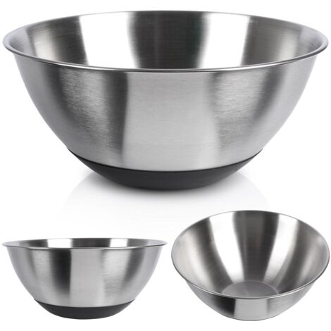 Rutschfeste Küchenschüssel aus Edelstahl, 21,5 cm, 1,9 l (1/5)