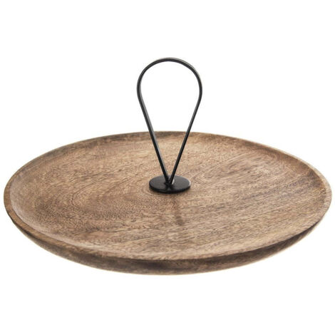 Servierplatte aus Mangoholz, 30,5 cm (1/5)