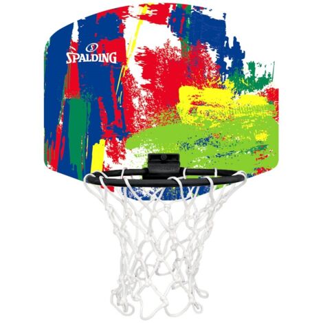 SPALDING Marble Series MicroMini Basketballkorb und Backboard (1/2)