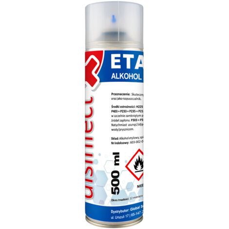 ETHANOL - Verdünnter Ethylalkohol DESINFEKT 99% Spray 500ml