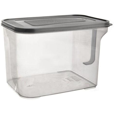 Behälter für lose Produkte, grauer Küchenorganizer, Lebensmittel, 1,7 l (1/5)