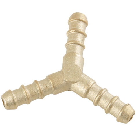 T-Stück Verteiler für Gasschläuche 8x15 mm